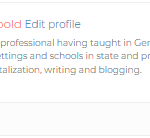 Author profile Edu Blog