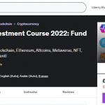 Cryptocurrency Investment Course 2022 Fund your Retirement