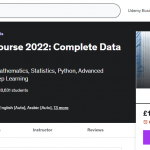 The Data Science Course 2022 Complete Data Science Bootcamp