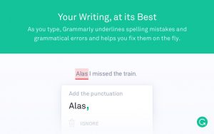 student and learning app for better grammar