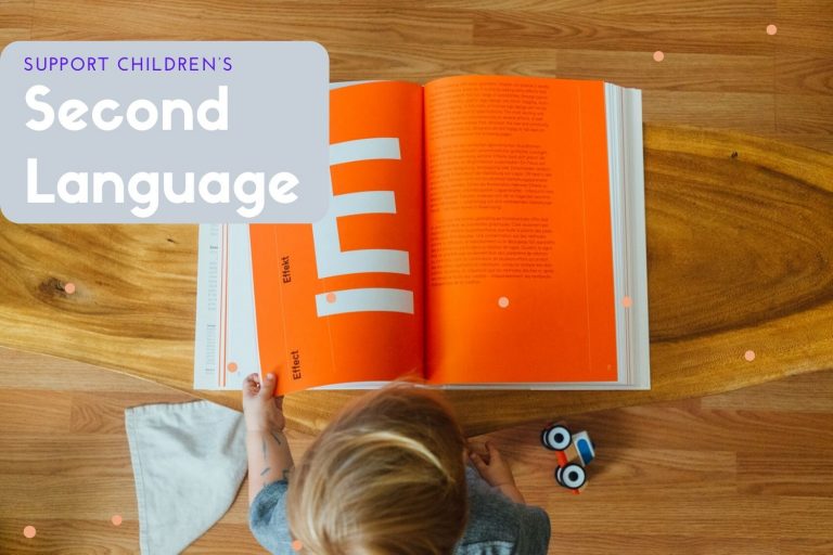 How to best support children’s second language acquisition during their early child development stages at home?