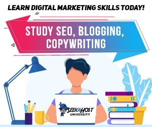 SEO courses, blogging courses, copywriting courses and marketing courses