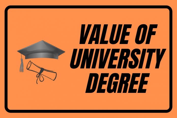 university degree value