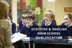 Scottish and English High School Qualification New