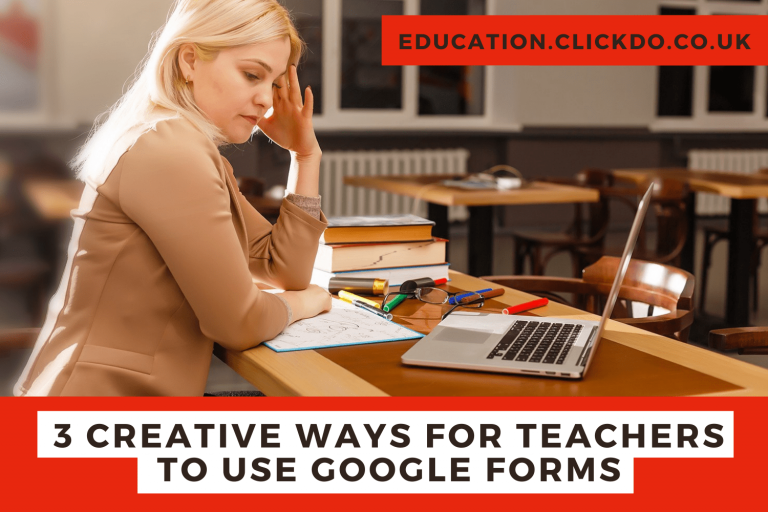 3 Creative Ways for Teachers to use Google Forms for Google Forms Quizzes or Google Forms Surveys and more