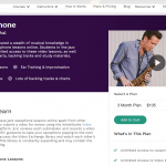 ArtistWorks Jazz Saxophone Lessons with Eric Marienthal