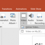 Embed A Video In PowerPoint