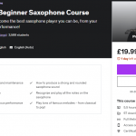 Udemy Complete Beginner Online Saxophone Classes by Karin Kroch