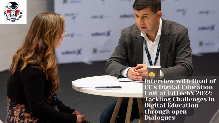 EdTechX Speaker Interview with Head of EC’s Digital Education Unit: Tackling Challenges in Digital Education through open Dialogues