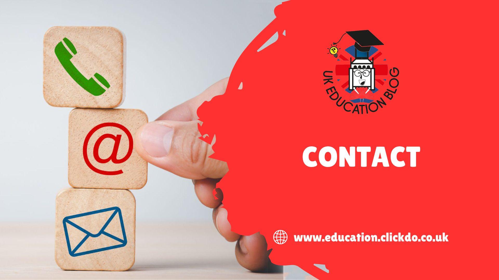 Contact Us | UK Education Blog