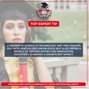reasons-for-science-and-technology-degree