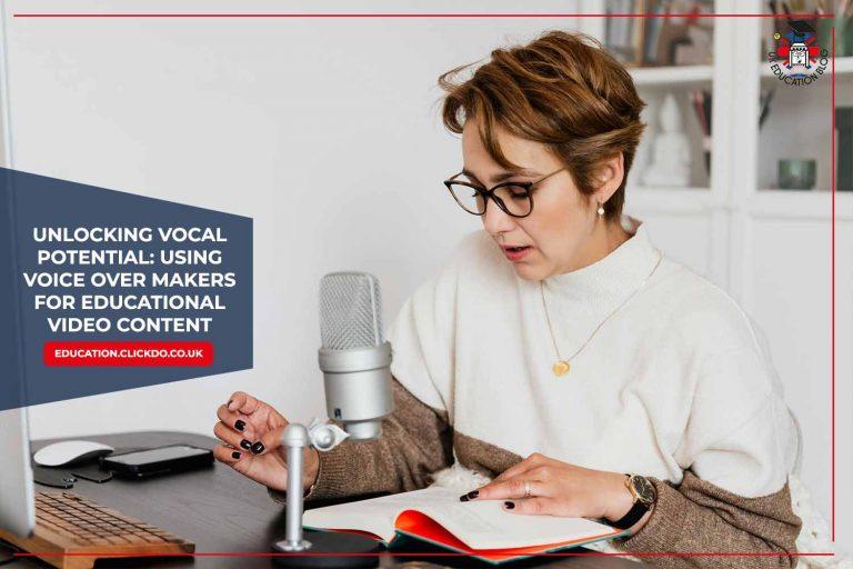 Unlocking Vocal Potential: Using Voice Over Makers for Educational Video Content