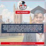 meaning of eton alumni