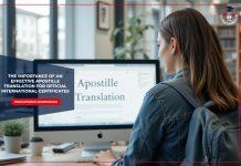 The Importance of an Effective Apostille Translation for Official International Certificates importance-of-apostille-translations-for-official-international-certificates