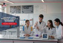 The Importance & Benefits of Titrators in Modern Science Classrooms Students in a modern school chemistry lab using digital titration equipment to connect theoretical learning with real-world scientific practice.