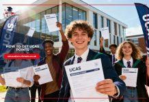 How to Get UCAS Points: Your Essential UK University & College Admissions Guide uk-students-celebrating-university-offers-outside-modern-campus-symbolizing-ucas-success