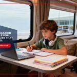 child-learning-online-while-travelling-in-real-life-setting