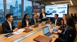 experienced-senior-executives-explaining-executive-mba-learning