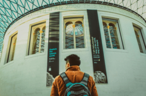student-exploring-a-grand-London-museum-gallery